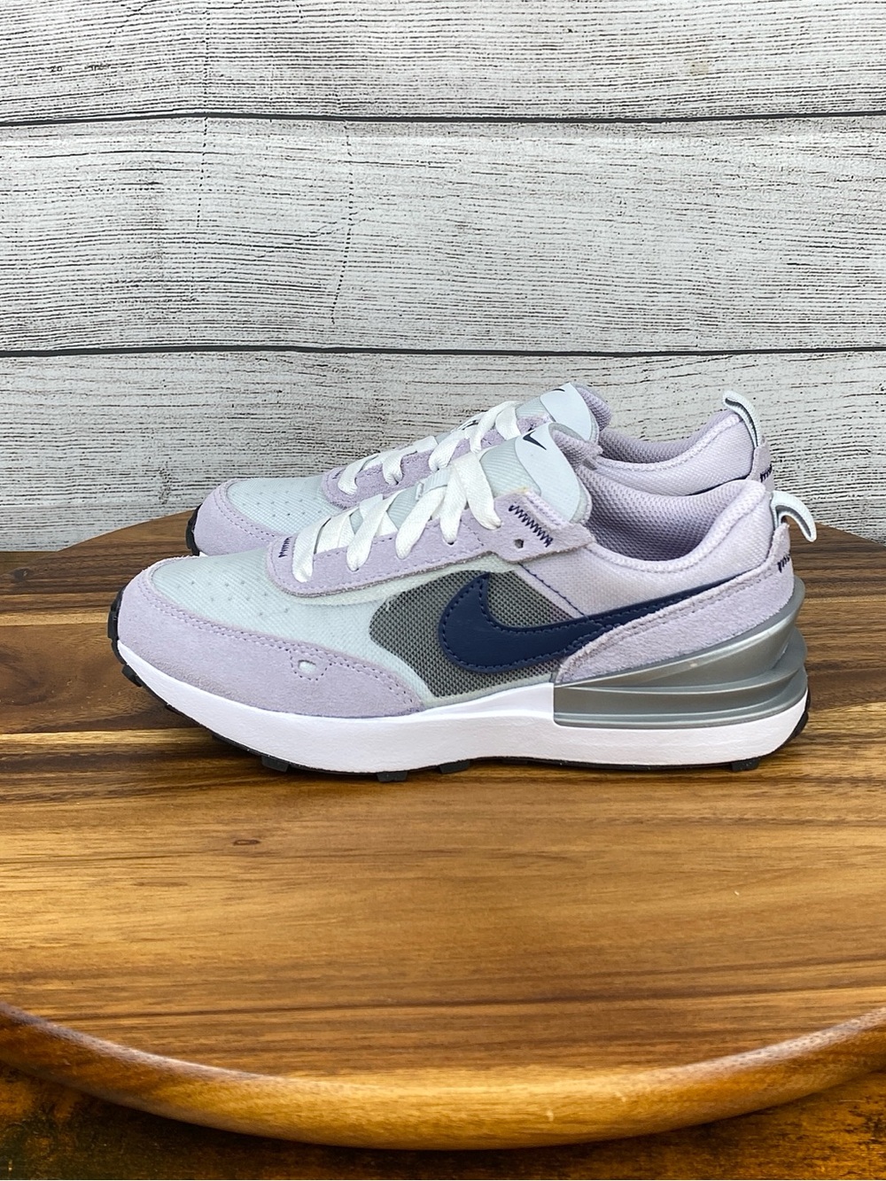 NEW Nike Waffle One Violet Frost Thunder Blue Shoe DC0480-500 Youth Size 2